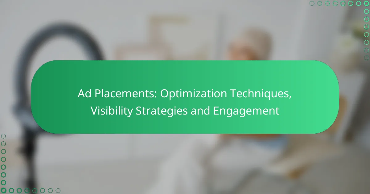Mainospaikat: Optimointitekniikat, Näkyvyysstrategiat ja Sitoutuminen